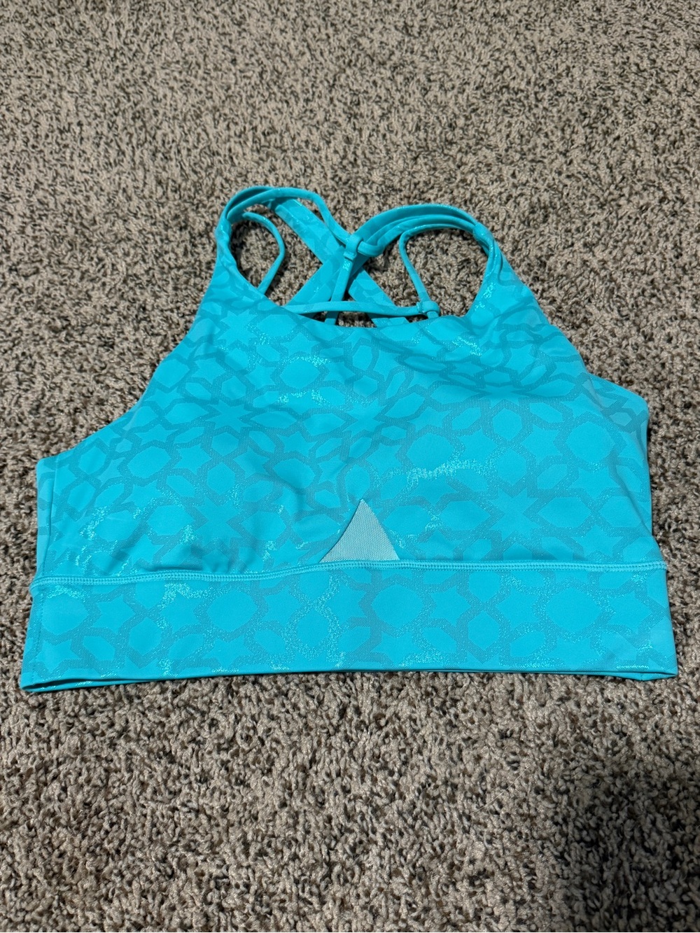 Crowned Athletics Arabian Nights Jasmine sports bra